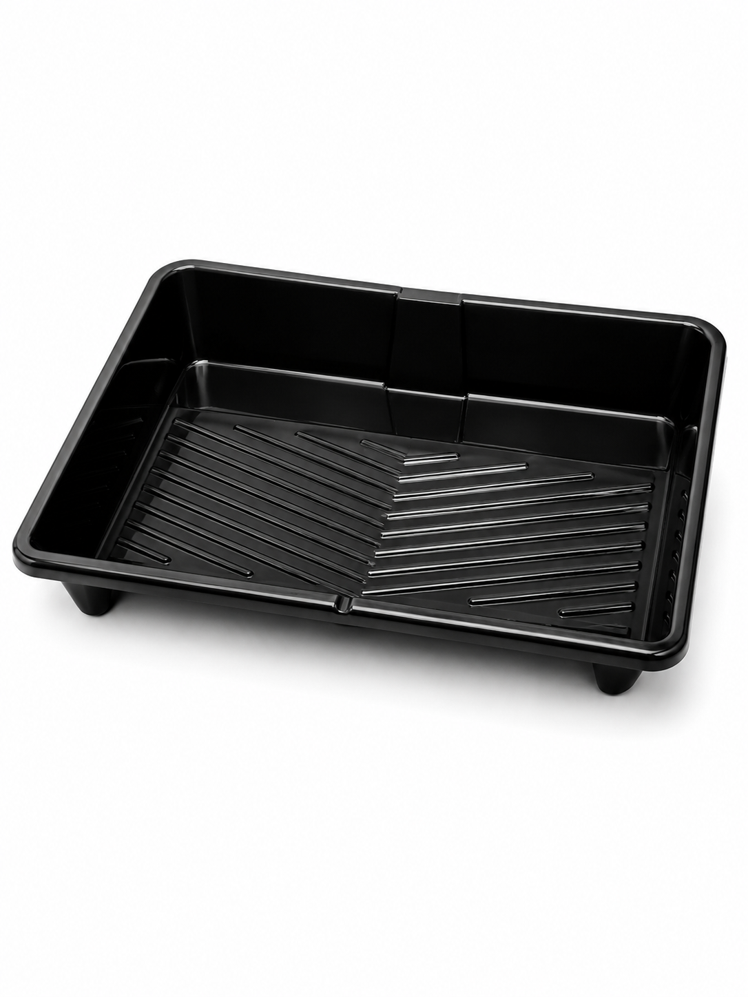 Black 500mm paint roller tray