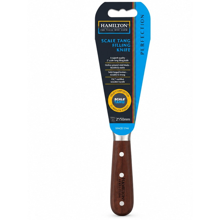 Hamilton Perfection Scale Tang Filling Knife 2 inch 50mm - front