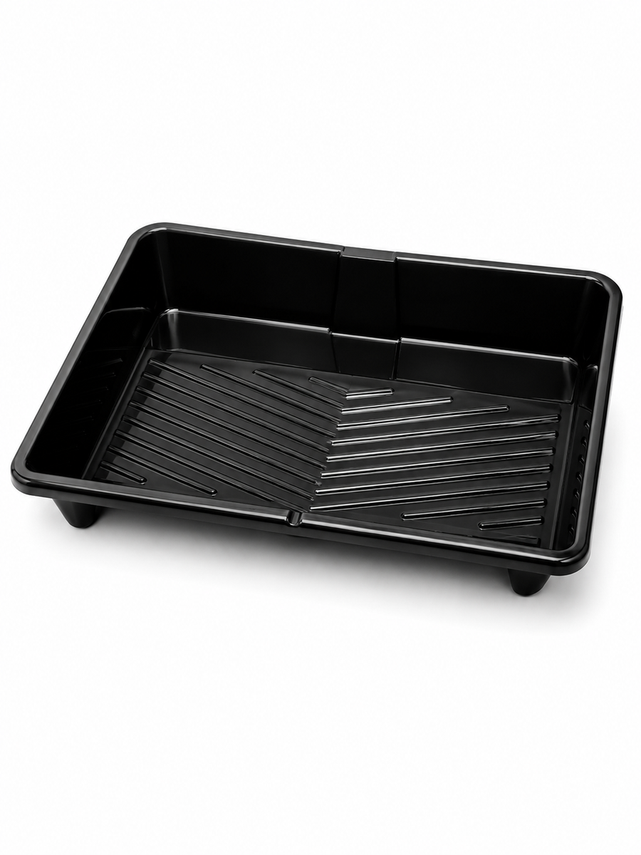 Black 500mm paint roller tray