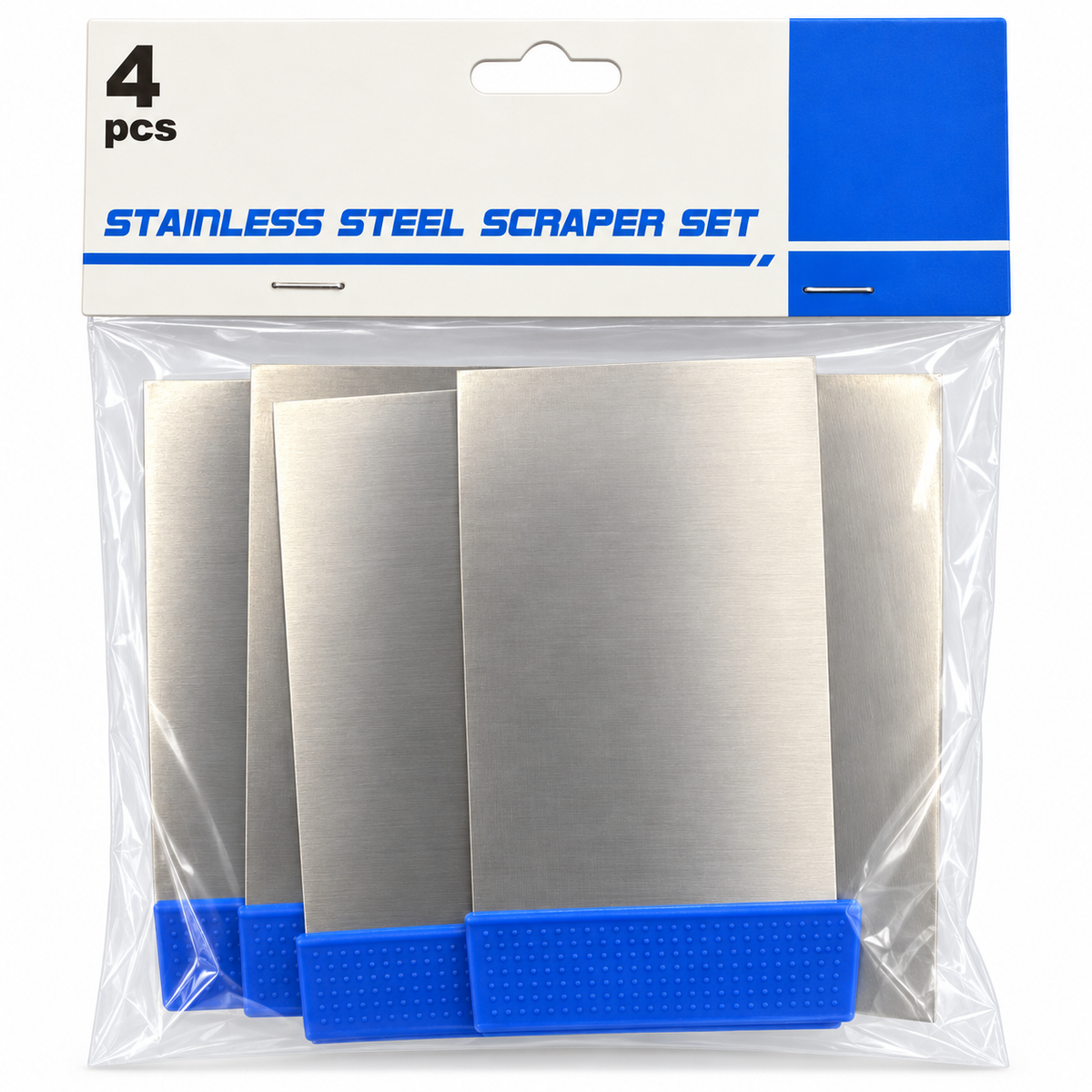 Starchem MS-4 stainless steel metal spreaders 4 piece assorted set