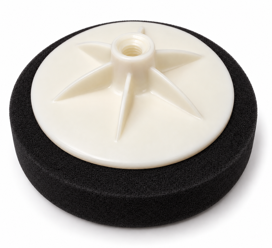 Starchem SM-14P black foam polishing head 150mm with 14mm thread