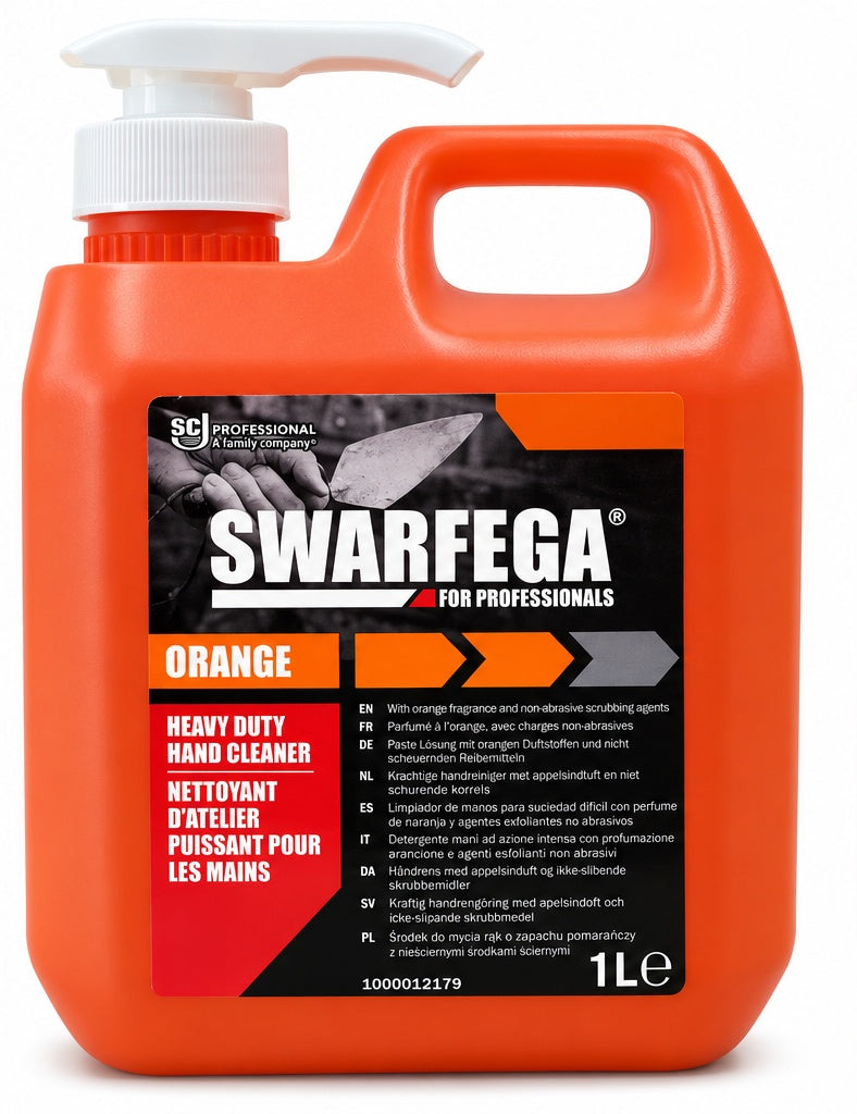 Swarfega Orange Heavy Duty Hand Cleaner 1L - front
